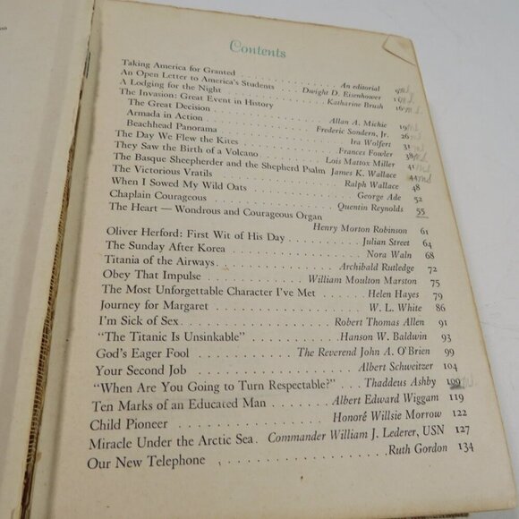 Reader's Digest 1951 Eisenhower before US Pres (30th anniversary) - Picture 10 of 16